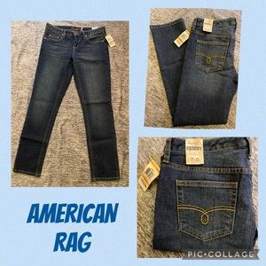 American Rag Low Rise Skinny Jeans 7Short New